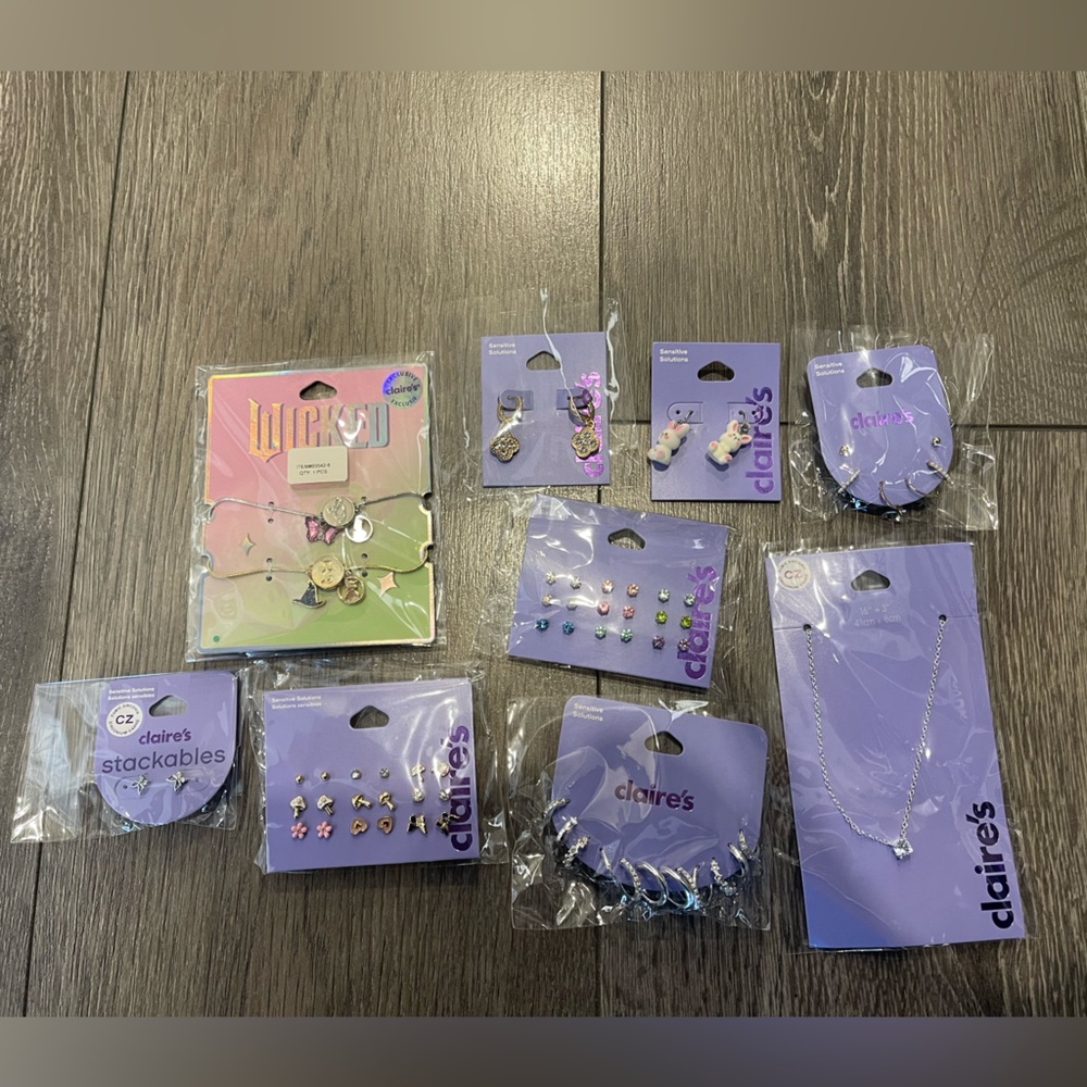 Claire's Colorful Jewelry Collection